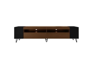 Meuble tv coloris noir 180 cm   
