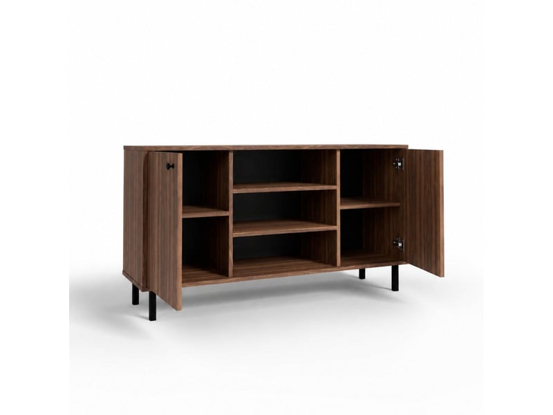  Commode venus 2 portes 73 x 137 cm - noyer VENUS_KO/O/03 - Conforama B
