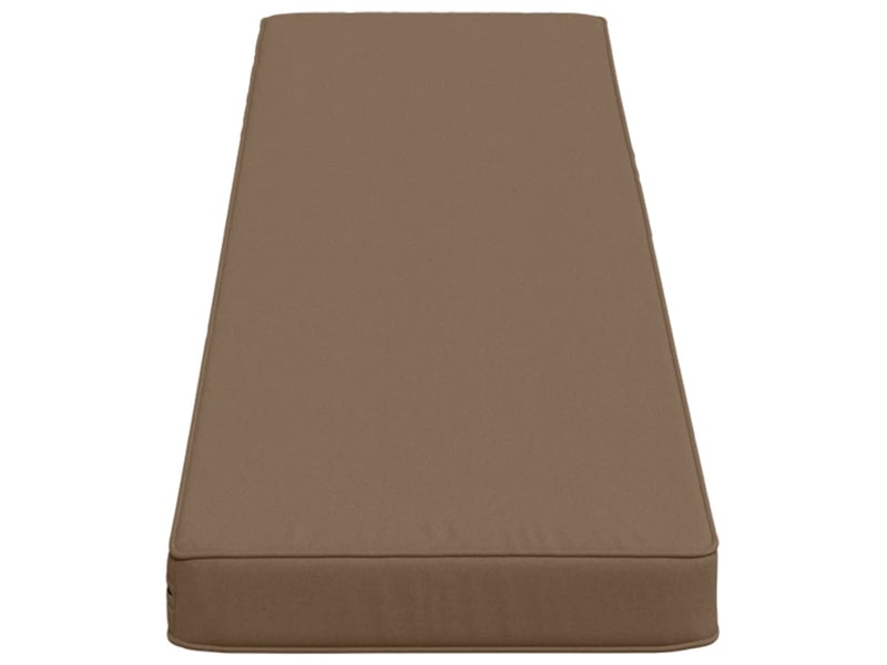 Coussin de banc, coussin d'assise, coussin pour chaisecanapé 1 pièce vught 100 % polyester taupe cf52289 - Conforama D
