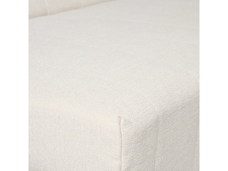  Canapé-lit convertible 3 places avec ressorts et dossier inclinable 3 niveaux en tissu beige  - Conforama E