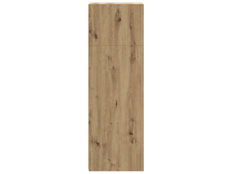  Haut armoire, armoire de rangement chêne artisanal 40x41x124 cm bois d'ingénierie  - Conforama E