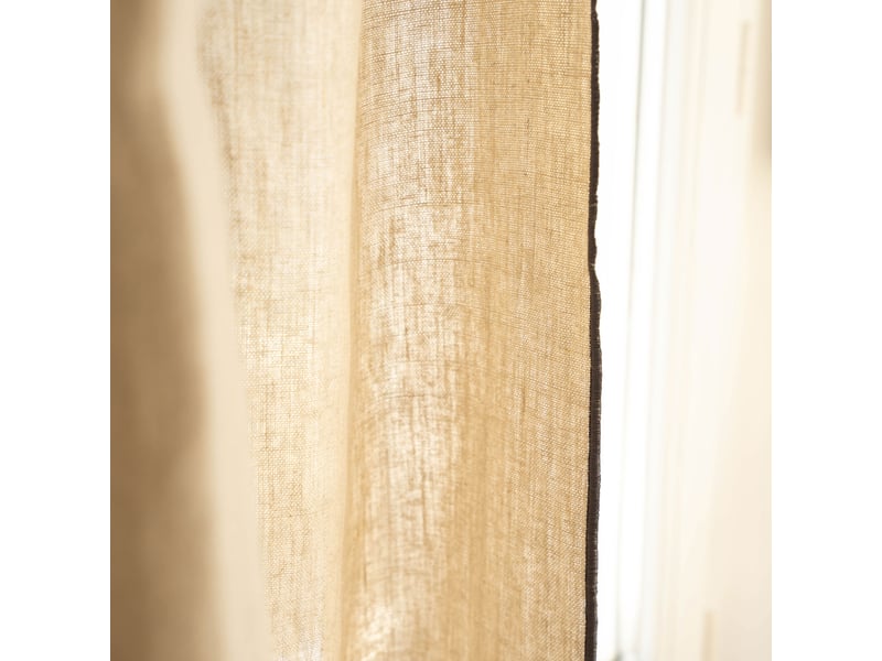 Rideau tamisant en lin lavé 300x140 cm  - Conforama B