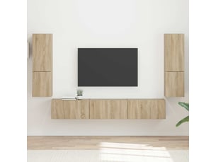 Meuble tv coloris marron 30 cm <strong></strong>  <strong></strong>