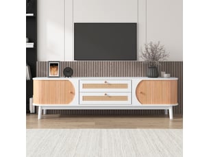 Meuble tv coloris bicolore 170 cm LPOSPI  