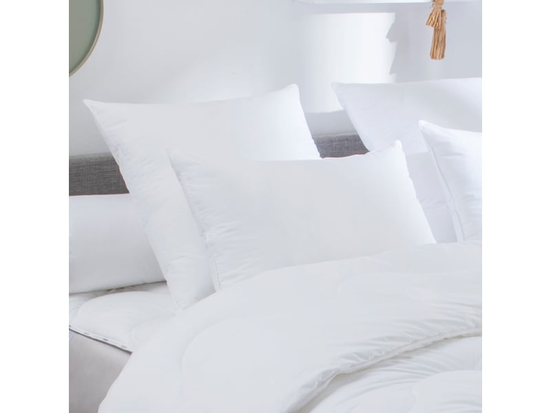  Dodo - oreiller 60x60 confort hôtel - sensation duvet - ferme  - Conforama B