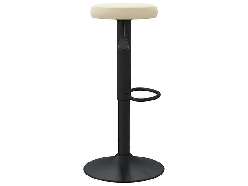  Lot de 2 tabouret de bar, chaise de bar crème velours shl86298  - Conforama E