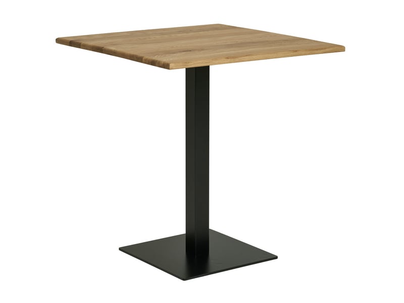 Lido-table de café en chêne massif 70x70x cm  - Conforama D