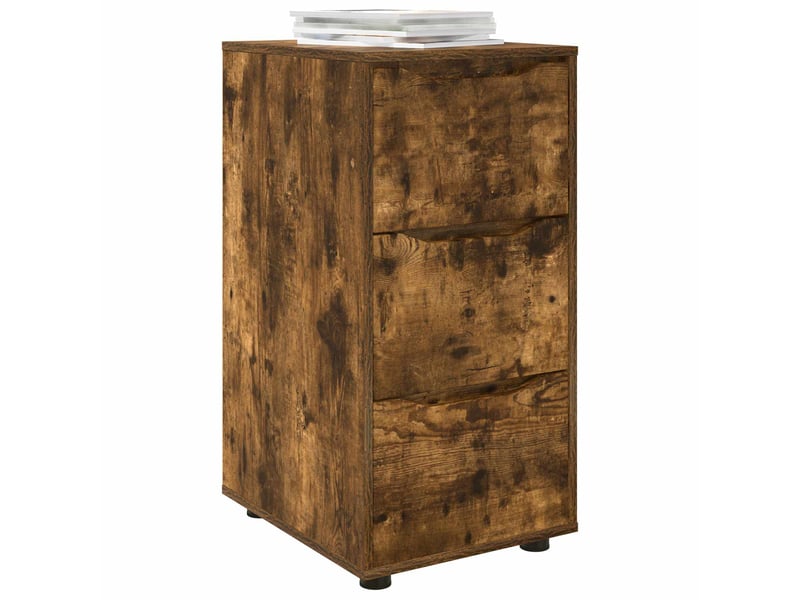  Armoire de rangement, commode de rangement 40 x 48 x 81 cm bois d'ingénierie shl3556  - Conforama C