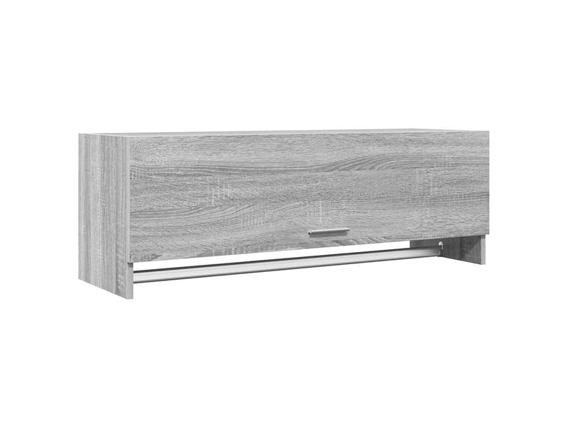  Garde-robe, armoire de rangement sonoma gris 100x32,5x35 cm bois d'ingénierie  - Conforama A