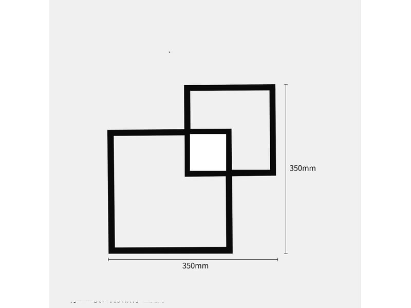  Applique murale interieur design, 24w pour chambre, salon  - Conforama B