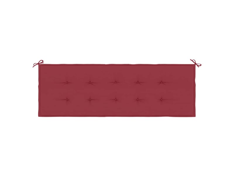  Coussin de banc de jardin, coussin d'assise rouge bordeaux 150x50x3 cm cf52812  - Conforama D