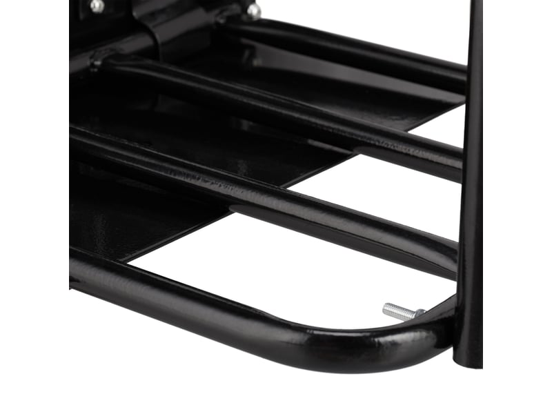  Chariot de transport pour bûches avec poignées 90 x 50 x 70 cm idéal rangement extérieur en métal noir 13_0006341  - Conforama E