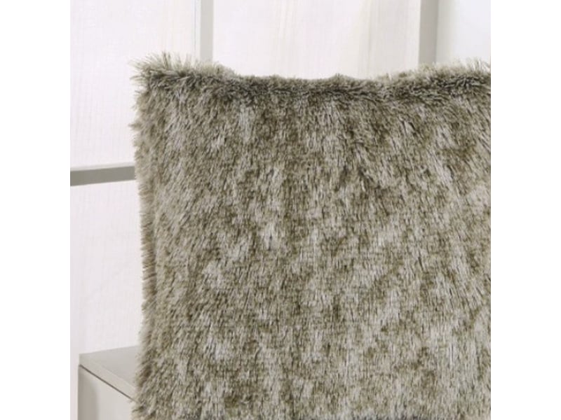  Coussin carré en tissu beige 42x42 cm  - Conforama E