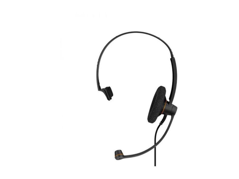  Casque micro filaire sur oreille usb avec micro antibruit  - Conforama B