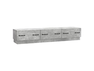 Meuble tv coloris gris 147 cm <strong></strong>  <strong></strong>