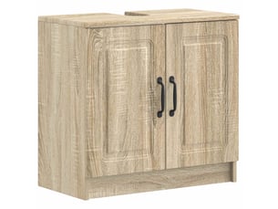 Meuble sous lavabo de salle de bain utrecht chêne sonoma cf64932