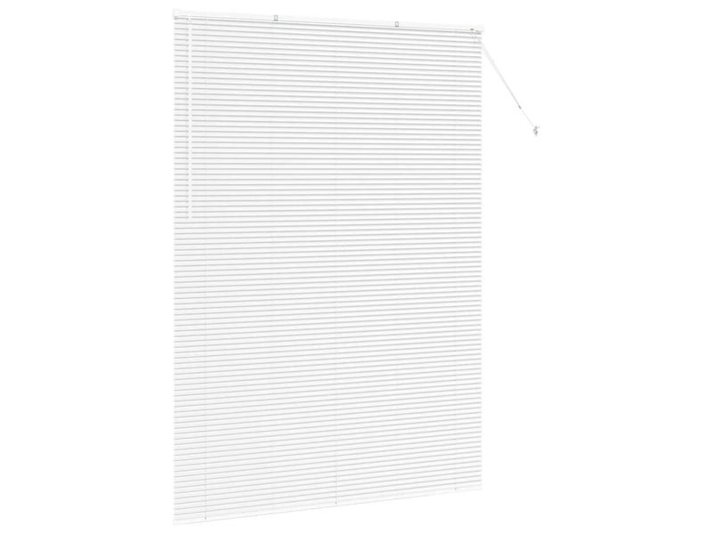 Store vénitien, store de fenêtre blanc 220 x 160 cm 25 mm aluminium cf47796 - Conforama E