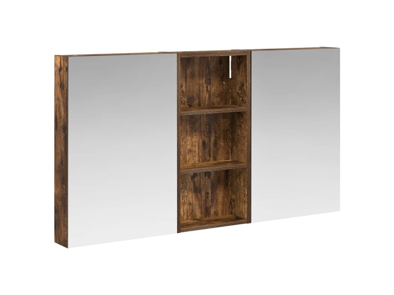  Ensemble de meubles de salle de bain 3 pcs 110x10.5x60.5 cm shl89  - Conforama A