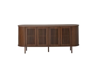 Buffet 4 porte(s) PANGIVO N625P488112113N - 160 cm coloris bois foncé
