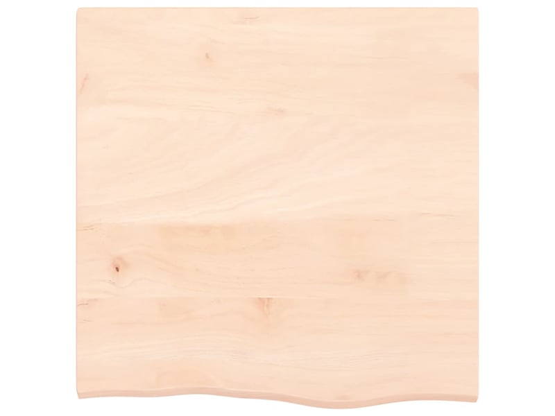  Comptoir de salle de bain, plan de travail 60x60x2 cm bois massif non traité cf65754  - Conforama C