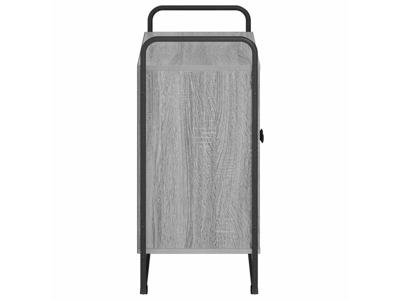 Buffet salon, buffet de rangement sonoma gris 68x35x75 cm bois d'ingénierie shl12906 - Conforama E