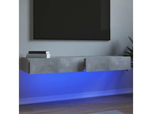 Meuble tv coloris gris 120 cm <strong></strong> <strong></strong>