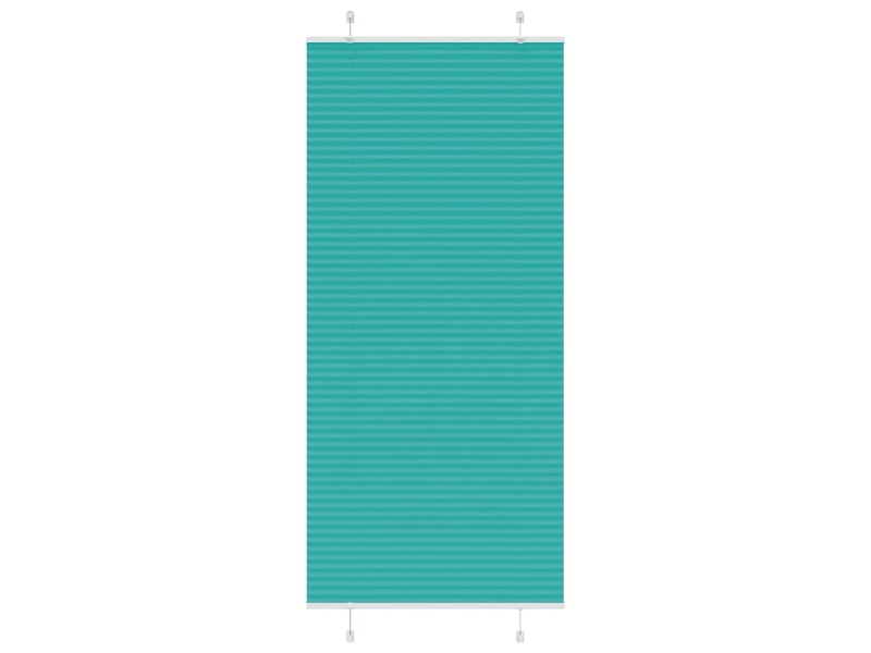  Store plissé, store de fenêtre vert pétrole 100x200cm largeur du tissu 99,4 cm cf47071  - Conforama B