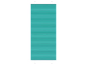 Store plissé, store de fenêtre vert pétrole 100x200cm largeur du tissu 99,4 cm cf47071