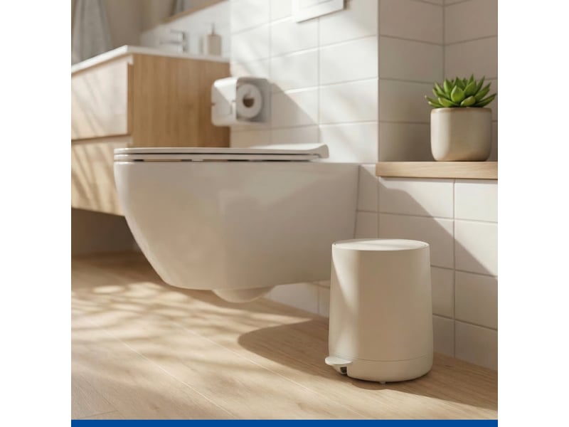  Corbeille de bain fablo, 25 x 21,5 x 26 cm, wenko  - Conforama B