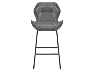 tabouret de bar assise réglable en hauteur  PANGIVO W5093P458772 - gris