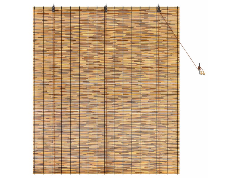  Store enrouleur, store à rouleau marron 140 x 160 cm roseau cf45292  - Conforama C