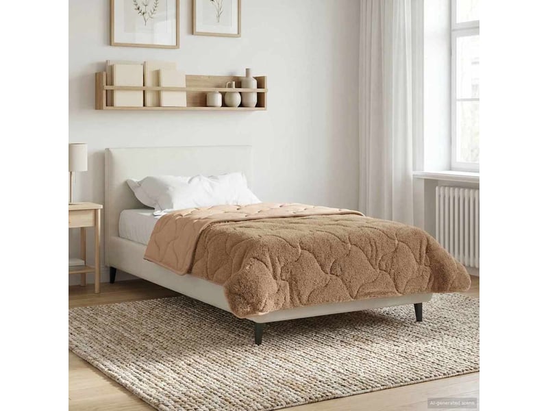  Duvet - couette complet toute l'année 155 x 220 cm non taupe respirant  - Conforama B