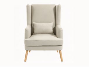 Fauteuil fixe DUBOISDESIGN  Tissu beige