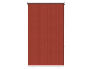 Store enrouleur extérieur, store à rouleau à 90% de blocage uv terracota hdpe cf45231