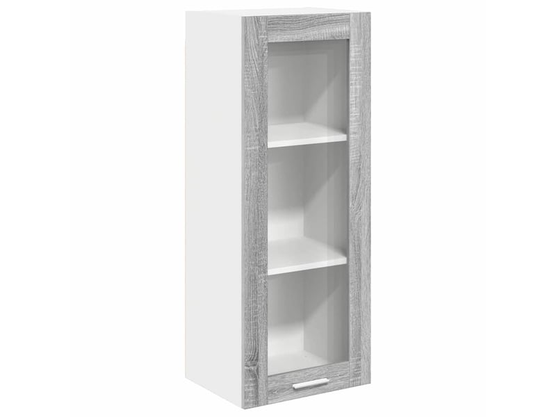 Meuble de rangement, armoire suspendue gris sonoma 40x31x100cm shl7149 - Conforama A