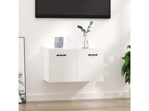 Armoire     <strong></strong> <strong></strong> coloris blanc largeur 60 cm