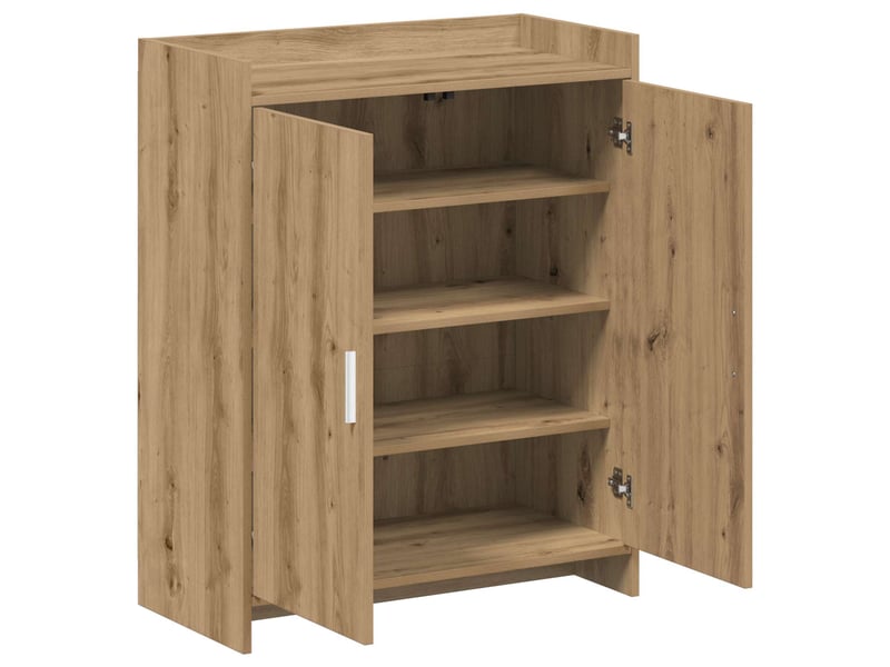  Meuble à chaussure, cabinet à chaussures 73,5x36x92 cm bois d'ingénierie shl9060  - Conforama D
