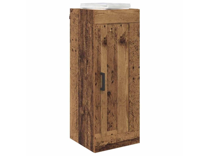  Meuble de rangement mural bois ancien 34,5x34x90 cm bois d'ingénierie  - Conforama C