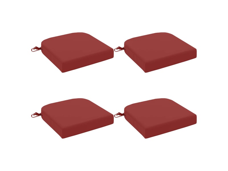 Lot de 4 coussins de siège, coussins d'assise soest 100 % polyester cf60760 - Conforama A