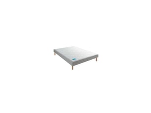 Sommier tapissier 100x200 cm <strong>MERINOS</strong> <strong>7753063</strong> épaisseur 14 cm 12 latte(s) vendu sans pieds