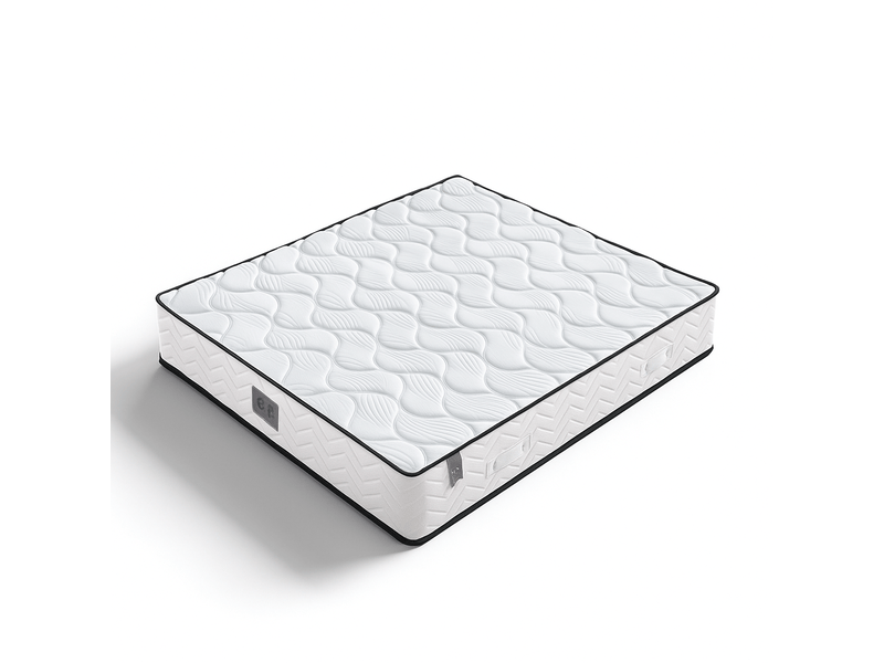  Ensemble sommier deco et matelas cosmos 140x190 cm - tissu gris foncé - collection tissu PREMIUM - Conforama D