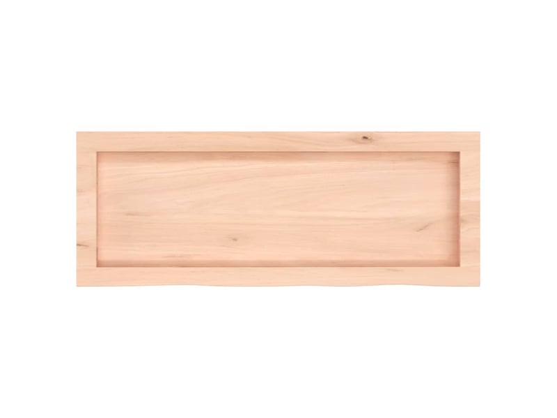  Comptoir de salle de bain, plan de travail 80x30x(2-6) cm bois massif non traité cf65760  - Conforama C