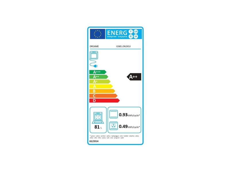  Four vapeur encastre 81 l pyrolyse porte froide noir 60 cm z4000 10 programmes DRE6978515252082 - Conforama D