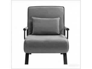 Fauteuil convertible  ARVELLA Coton / Lin gris
