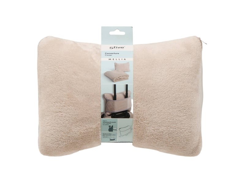  Couverture coussin de voyage 125x155cm  - Conforama C