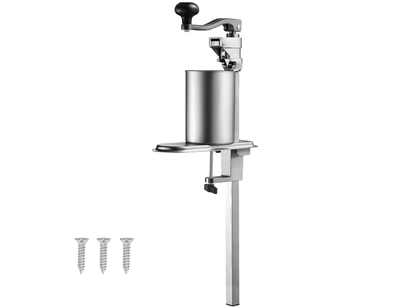  Vevor ouvre-boîte manuel de table robuste canettes 40 cm fixé par vis et pince  - Conforama A