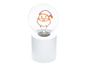 Lampe de noël led à poser h. 18 cm à piles