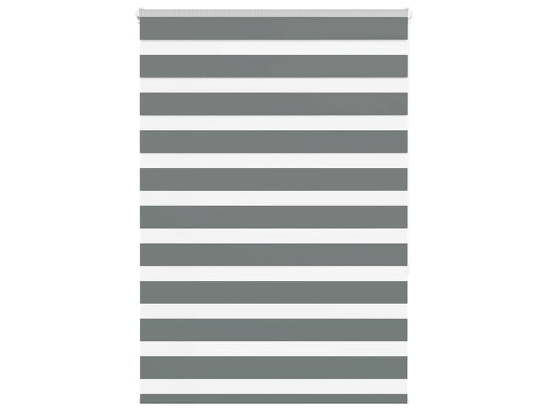  Store zèbre, store de fenêtre gris foncé largeur du tissu 90,9 cm polyester cf48638  - Conforama B