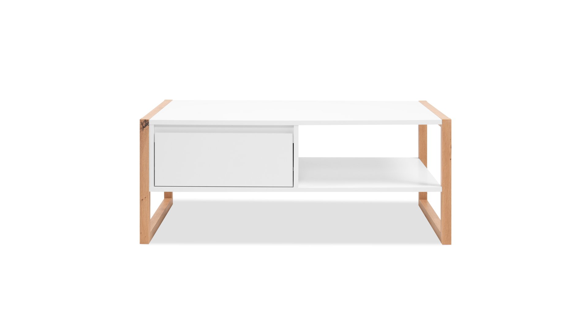 Table basse MAKA blanc 40 Conforama