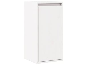Étagère, armoire murale blanc 30x30x60 cm bois de pin massif cf40980